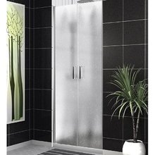 Душевая дверь BelBagno Uno, 120 см, стекло шиншилла, профиль хром, UNO-B-2-120-CH-Cr