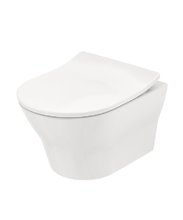Подвесной унитаз Toto MH безободковый, крышка-сиденье микролифт, белый, CW162Y + TC514G