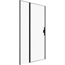 Душевая дверь Allen Brau Priority, 3.31036.BBA, 140 см, стекло прозрачное, профиль черный браш