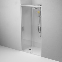 Душевая дверь в нишу Am.Pm Gem Solo 100 х 195 см, раздвижная, стекло прозрачное, профиль матовый хром, W90G-100-1-195MT