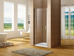 Душевая дверь в нишу Aquanet Cinetic AE12-N-90H190U-CT, 90 х 190 см 00243620, стекло прозрачное, профиль хром