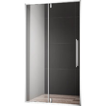 Душевая дверь Aquame, 120 см, стекло прозрачное, профиль хром, AQM7108-12