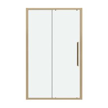 Душевая дверь Grossman Cosmo 100.K33.02.120.32.00, 120 см, стекло прозрачное, профиль золото сатин