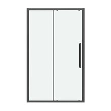 Душевая дверь Grossman Cosmo 100.K33.02.130.42.00, 130 см, стекло прозрачное, профиль графит сатин