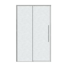 Душевая дверь Grossman Galaxy 100.K33.01.130.10.02, 130 см, стекло шиншилла, профиль хром