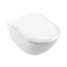 Подвесной безободковый унитаз Villeroy&Boch Subway 2.0 5614 R0R1, альпийский белый CeramicPlus