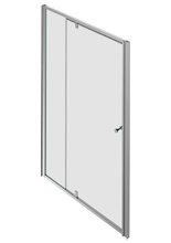 Душевая дверь в нишу Jacob Delafon Serenity 120 x 190 см, распашная, прозрачное стекло, профиль хром, E14P120-GA