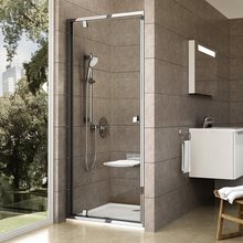 Душевая дверь Ravak Pivot PDOP1-90, профиль блестящий, витраж транспарент, 03G70C00Z1