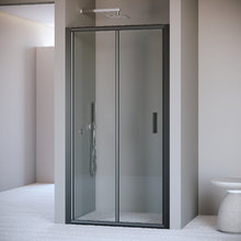 Душевая дверь в нишу RGW Passage PA-21 06082109-14, 90 см, стекло прозрачное, профиль черный