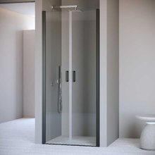 Душевая дверь RGW PA-104B, 90 см, стекло прозрачное, профиль черный, 060810409-14