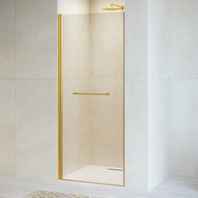 Душевая дверь в нишу RGW Passage PA-103Gb 020810308-16, 80 см, стекло прозрачное, профиль золото brush