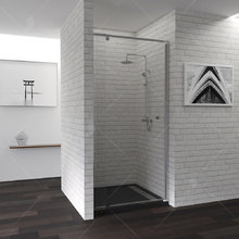 Душевая дверь RGW PA-02, 41080200-11, 100 х 185 см распашная, стекло прозрачное, хром