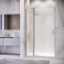 Душевая дверь RGW LE-004 351200412-11, 120 см, стекло прозрачное, профиль хром