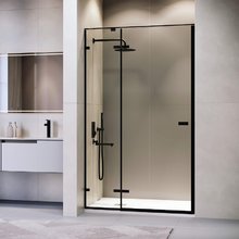 Душевая дверь в нишу RGW Stilvoll SV-004B 353200410-14, 100 см, стекло прозрачное, профиль черный