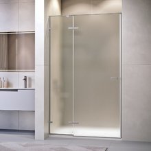 Душевая дверь в нишу RGW Stilvoll SV-004Gr 353200413-210, 130 см, стекло матовое сатинат, профиль серый