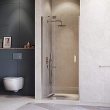 Душевая дверь в нишу RGW Hotel HO-014 350601412-11, 120 см, стекло прозрачное, профиль хром