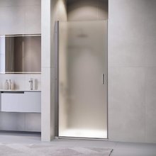 Душевая дверь RGW LE-003Gr 800, 351200308-210, 80 см, стекло матовое-сатинат, профиль серый