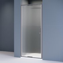 Душевая дверь в нишу RGW Stilvoll SV-05-Gr 70320508-1510, 80 см, стекло рифленное, профиль серый