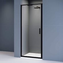 Душевая дверь в нишу RGW SV-05-B Stilvoll 70320509-14, 90 см, стекло прозрачное, профиль черный