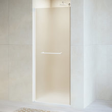 Душевая дверь в нишу RGW Passage PA-103W 020810308-25, 80 см, стекло матовое-сатинат, профиль белый