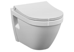 Подвесной безободковый унитаз Vitra S50, с функцией биде, белый, 7740B003-0850