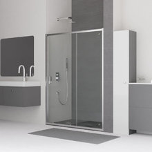 Душевая дверь RGW Classic CL-14 32091411-11, 110 см, стекло прозрачное, профиль хром