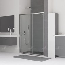 Душевая дверь RGW CL-14, 32091410-11, 100 х 185 см раздвижная, стекло прозрачное, профиль хром