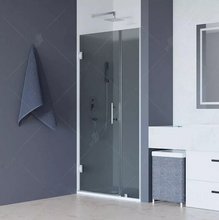 Душевая дверь RGW HO-012B, 350601211-11, 110 х 195 см в нишу, распашная, стекло прозрачное, профиль хром