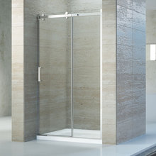 Душевая дверь RGW TO-14, 02071413-11, 130 х 195 см раздвижная, стекло прозрачное, хром