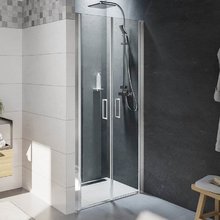 Душевая дверь Riho Novik Z111, G003004120, 90 см, стекло прозрачное, профиль хром