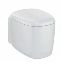 Подвесной безободковый унитаз Vitra Plural, крышка микролифт, цвет белый, 7830B403-0075/126-003-009