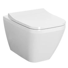 Подвесной безободковый унитаз Vitra Integra 7082B003-0075 Square, белый