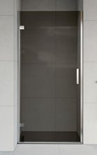 Душевая дверь Vincea Flex VDP-1F 90 см распашная, стекло тонированное, хром, VDP-1F900CG