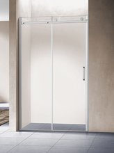 Душевая дверь Vincea Como VPS-1C 150 см раздвижная, стекло прозрачное, хром, VPS-1C150CL