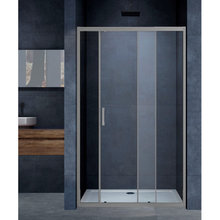 Душевая дверь Vincea Alpha VDS-3AL130CLGM, 130 см, стекло прозрачное, профиль вороненая сталь