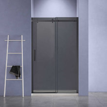 Душевая дверь Vincea Сomo-N VDS-4CN120CGB, 120 см, стекло тонированное, профиль черный