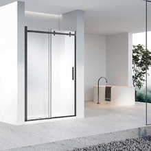 Душевая дверь Vincea Como-N VDS-4CN160CLB, 160 см, стекло прозрачное, профиль черный