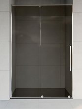 Душевая дверь Vincea Arno VPS-1A 120 см раздвижная, стекло тонированное, хром, VPS-1A120CG