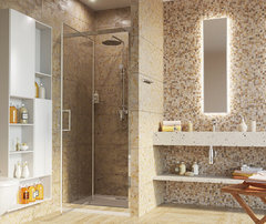 Душевая дверь WasserKRAFT 27I12, поворотно-складная, 100 х 200 см