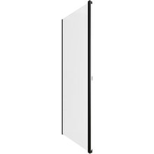 Боковая стенка Allen Brau Fantasy 2.0, 3.11013.31, 90 см, стекло прозрачное, профиль черный матовый