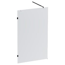 Душевая стенка Am.Pm X-Joy W94UWI-120-F1-BTE, 120 см, со свободным входом, стекло прозрачное, фурнитура черная