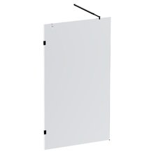 Душевая стенка Am.Pm X-Joy W94UWI-110-F1-BTE, 110 см, со свободным входом, стекло прозрачное, фурнитура черная