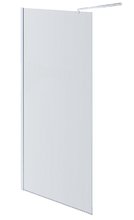 Душевая стенка со свободным входом Aquatek, 70 см, стекло прозрачное, профиль хром, AQ WIW 07020CH