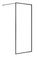 Душевая стенка Azario Richmond Walk-in AZ-NAG 6310 1000, 100 см, стекло прозрачное, профиль черный, Black