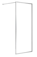 Душевая стенка Azario Richmond Walk-in 90 см, стекло прозрачное, профиль серебро, AZ-NAG6310 900