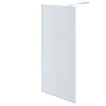 Душевая стенка со свободным входом Aquatek, 110 см, стекло прозрачное, профиль хром, AQ NAR 6310-110