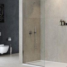 Душевая стенка со свободным входом Cezares Liberta-L-1-TB-70-C-Cr, 70 см, стекло прозрачное, профиль хром