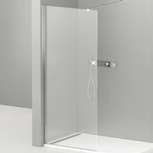 Душевая стенка со свободным входом Cezares Liberta-L-1-130-C-Cr, 130 см, стекло прозрачное, профиль хром