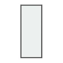 Душевая стенка Grossman Style, 200.K33.05.70.21.00, 70 см, стекло прозрачное, профиль черный матовый