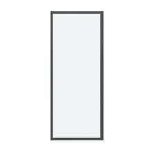 Душевая стенка Grossman Cosmo, 200.K33.02.70.42.00, 70 см, стекло прозрачное, профиль графит сатин